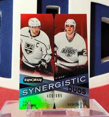 Anze Kopitar / Luc Robitaille 2021-22 - Synergistic Red /499 Synergy Upper Deck